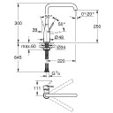 Grohe Essence blandebatteri med 1/2" kran (chrome)
