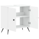 vidaXL Baderomsvaskeskap BREDA Hvit 59,5 x 31,5 x 59 cm Konstruert tre