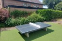 Lavt Bordtennisbord HeBlad i betong Antrasitt   Vandalsikkert
