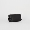 TIGER OF SWEDEN Wynd Wash bag Skinn toalettmappe Black