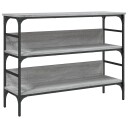  Konsollbord grå sonoma 100x32x75 cm konstruert tre 8721012341128