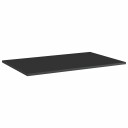 vidaXL Hylleplater 8 stk høyglans svart 80x50x1,5 cm konstruert tre