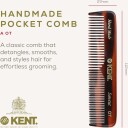 Kent Brushes Small Mens Pocketkam Coarse/Fine - Handmade