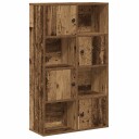 Bokhylle gammelt tre 60x24x101,5 cm konstruert tre