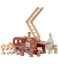 Little Dutch Firetruck W/Pegdolls Red ONE SIZE