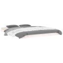vidaXL Sengeramme hvit 140x190 cm heltre furu 8720845639907