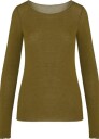Hunkemöller super soft båthals med cashmere skjorte Grønn