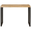 vidaXL Spisebord 110x50x76 cm heltre mango
