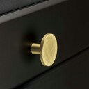 Knott Beslag Design Plato Børstet Messing
