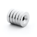 SuperMagneter Magnet Ø 18 X 4 Mm - Forsenket Neodym Magnet Fra Supermagneter.No