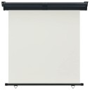 vidaXL Sidemarkise for balkong 160x250 cm kremhvit