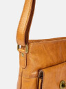 Re:Designed by Dixie Kay Urban skulderveske i skinn Burned Tan
