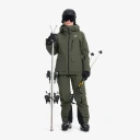 RevolutionRace AccXel Insulated 2L Ski Jacket Dame Kambaba Green Størrelse:S   Skalljakke Turjakke & Vindjakke