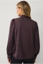 Ellos Collection   Satengbluse   Brun