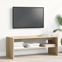  TV-benk sonoma eik 100x40x40 cm sponplate 8721158717726