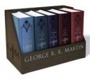 George R. R. Martin'S A Game Of Thrones Leather-Cloth Boxed Set (Song Of Ice And Fire Series) Av George Rr Martin