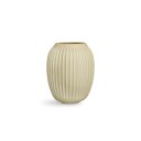 Bloomingville Vase Blå Metall Ø 17 x H 15 cm