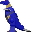 Transformers  ReAction Figure  Grimlock Dino G2