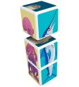 Geomag Magnetsett Magicube Mix og match Ocean Animals 3 De Geomag OneSize Magnetisk leketøy Blå Grønn Gul Lilla
