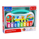 Clementoni Baby Piano med dyrelyder, instrumentlyder og musikk