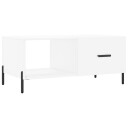  Salongbord hvit 90x50x40 cm konstruert tre 8720845441401