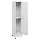 vidaXL Garderobeskap med 2 rom 38x45x180 cm