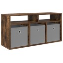  Lavbord med skuff Røkt eik 87 x 27,5 x 43 cm