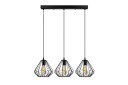 Taklampe Almasi Three Svart