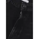Amish Herre Jeans Svart W27