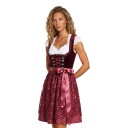 Thetru B.v. Oktoberfest Dirndl Jula Vinrød Deluxe Kostyme 36 4642-0800-0036