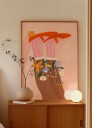 Happy Feet and Flowers Plakat / 30x40