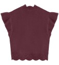 Fliink Vest   Strikk   Allilly Wide   Burgunder   Fliink   4 5 år (104 110)   Vest   Bordeaux