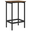 vidaXL Barstol Røkt Eik 40 x 32 x 74 cm Konstruert tre