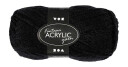 Creativ Company Acrylic yarn Black 50gr 80m