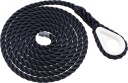 Robline Rapallo 3-slått ferdigfortøyning m/kause - 10 mm - 4 m - hvit - 1600 kg