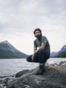 Dovre T skjorte Økologisk ull Grønn