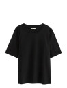 Lindex T Shirt Erica Basic   Black   L