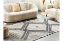 Arbaa Bomullsteppe 140x200 cm - Svart/hvit
