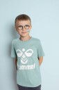 Hummel Tres T Skjorte Blue Surf (146 / 11 år)