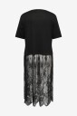 Only Carmakoma   Maxikjole Cartahlia S/s Lace   Svart