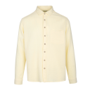 Keaton Shirt Light Yellow XXL Cotton gauze shirt