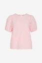 Vila Blondebluse visasha O neck Rosa