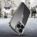 Tech-Protect iPhone 16 Pro FlexAir Hybrid Deksel Gjennomsiktig