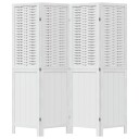  Romdeler 4 paneler hvit heltre keisertre 8721012074170