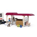 Schleich Lakeside Lastebil og Hestehenger Leke-sett for Barn 3+