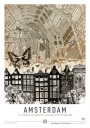 Amsterdam City Breaks Poster Plakat / 50x70cm