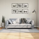 Teppe HUARTE kort luv mykt og vaskbart grå 100x200 cm