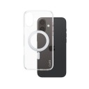 Care by PanzerGlass iPhone 16 Plus MagSafe Mobildeksel med Kickstand - Transparent/Sølv