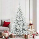  Kunstig sammensatt juletre med 300 LED med stativ 180 cm PVC