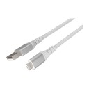DACOTA PLATINUM USB-MUSB KABEL 2 M, HVIT